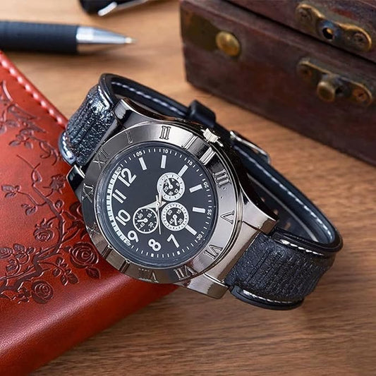 ew Military USB Lighter Watch Men's